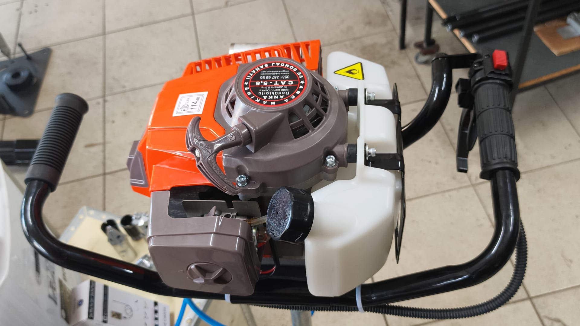 5.5 HP Benzinli El Sondaj Makinesi